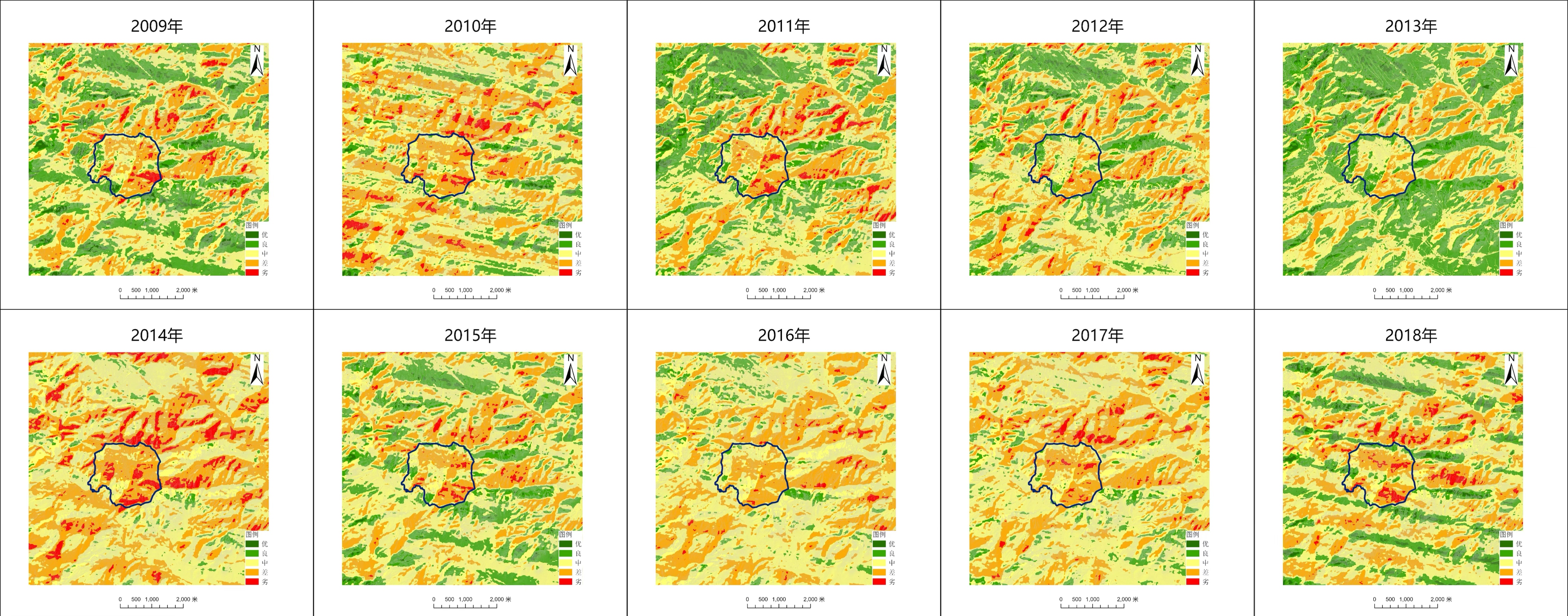 质量等级变化总图