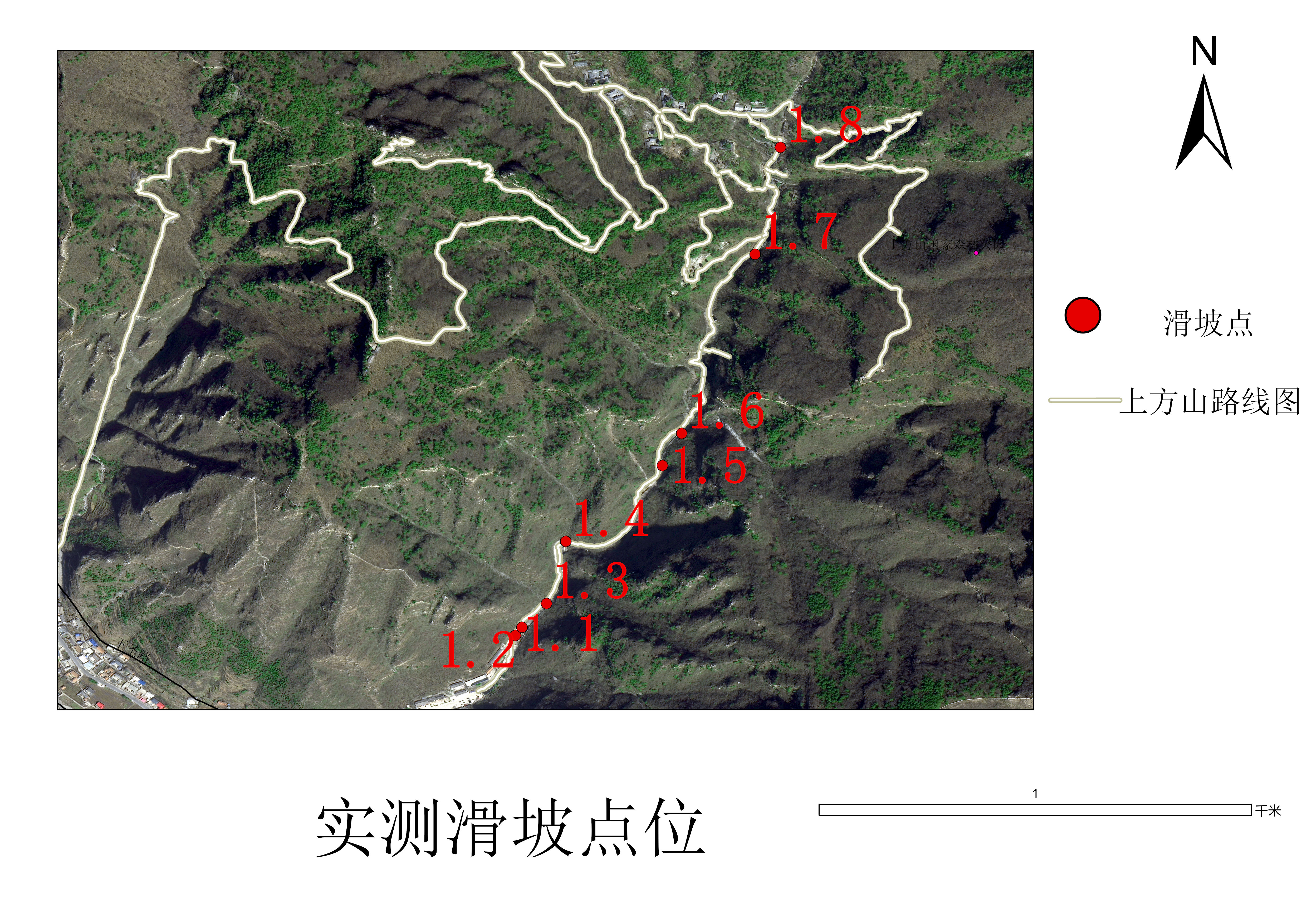 实地滑坡点数据